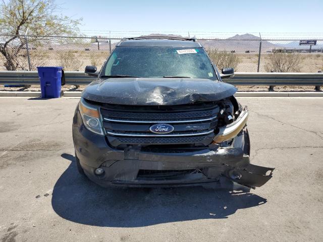 1FM5K8F87DGA14255 - 2013 FORD EXPLORER LIMITED შავი ფოტო 5