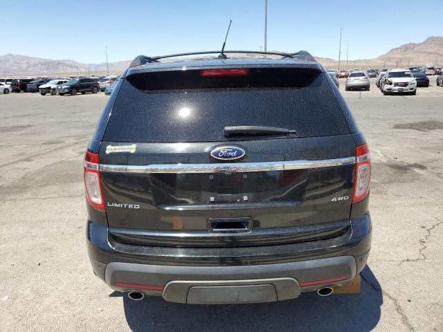 1FM5K8F87DGA14255 - 2013 FORD EXPLORER LIMITED შავი ფოტო 6
