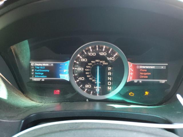 1FM5K8F87DGA14255 - 2013 FORD EXPLORER LIMITED შავი ფოტო 9