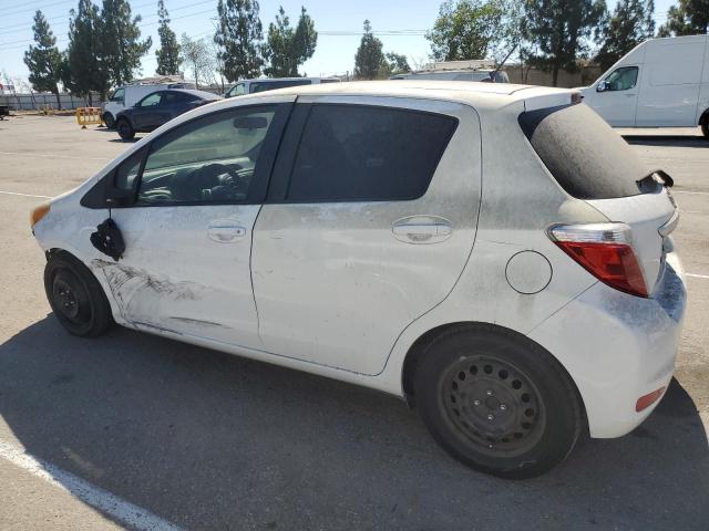 JTDKTUD3XDD544192 - 2013 TOYOTA YARIS WHITE photo 2