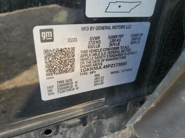 1GKKNUL45PZ173880 - 2023 GMC ACADIA SLT 黑色 照片 13