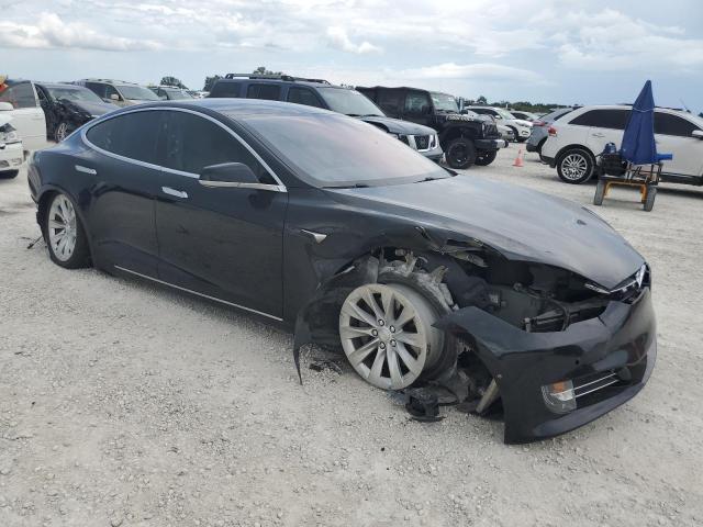 5YJSA1E23HF190749 - 2017 TESLA MODEL S Чорний фото 4