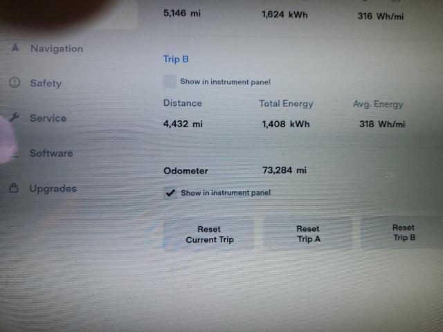 5YJSA1E23HF190749 - 2017 TESLA MODEL S Чорний фото 9