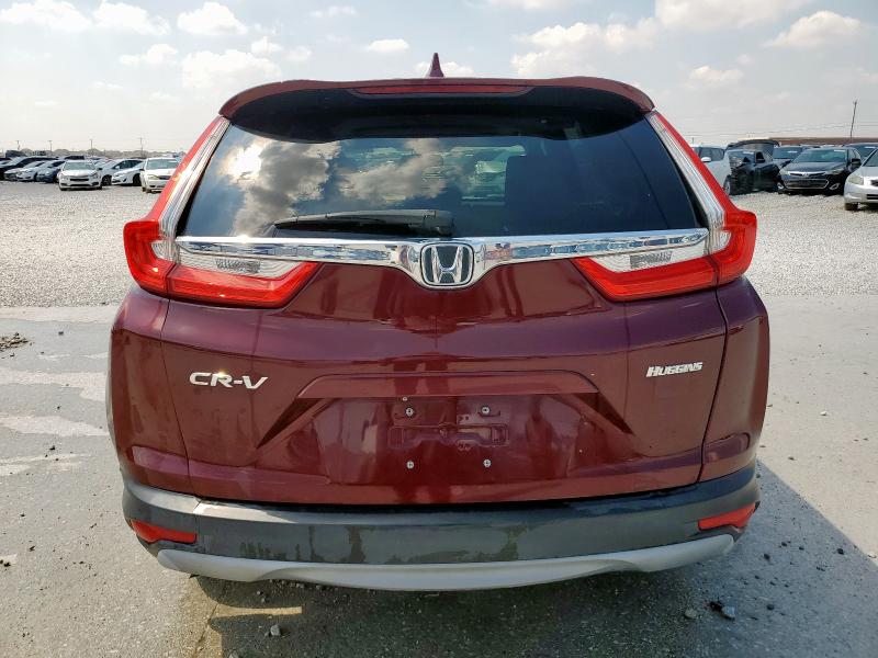 7FARW1H84JE006090 - 2018 HONDA CR-V EXL MAROON photo 6