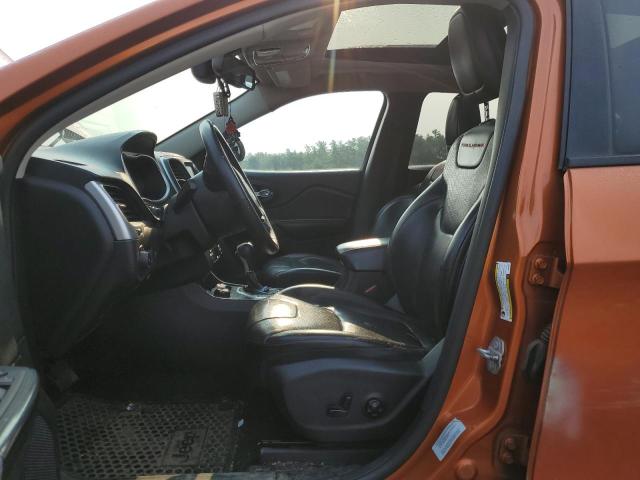1C4PJMBS0FW640037 - 2015 JEEP CHEROKEE TRAILHAWK ORANGE photo 7