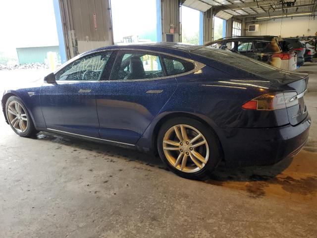 5YJSA1E28GF129136 - 2016 TESLA MODEL S Կապույտ լուսանկար 2