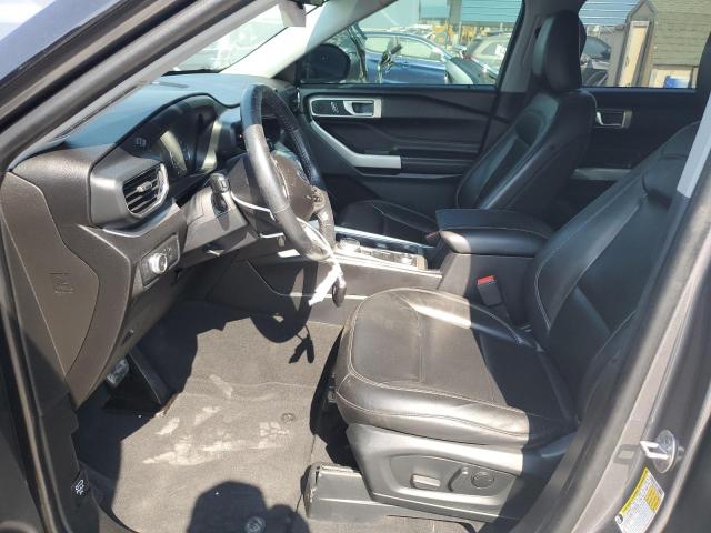 1FMSK8DH2NGB69190 - 2022 FORD EXPLORER XLT GRAY photo 7