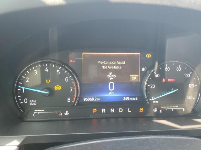 1FMSK8DH2NGB69190 - 2022 FORD EXPLORER XLT GRAY photo 9