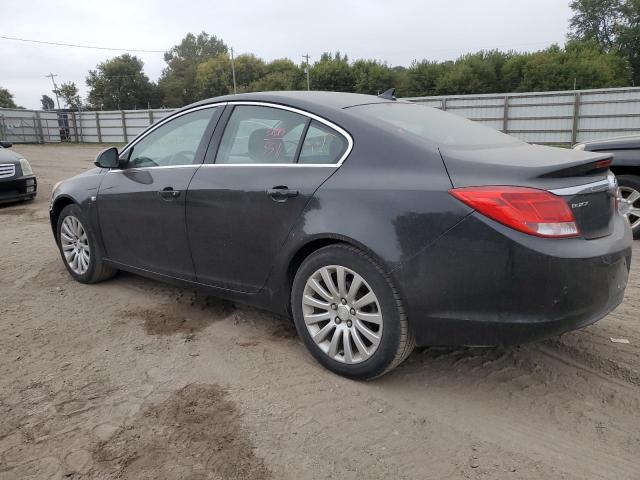 W04GR5EC9B1026382 - 2011 BUICK REGAL CXL BLACK photo 2