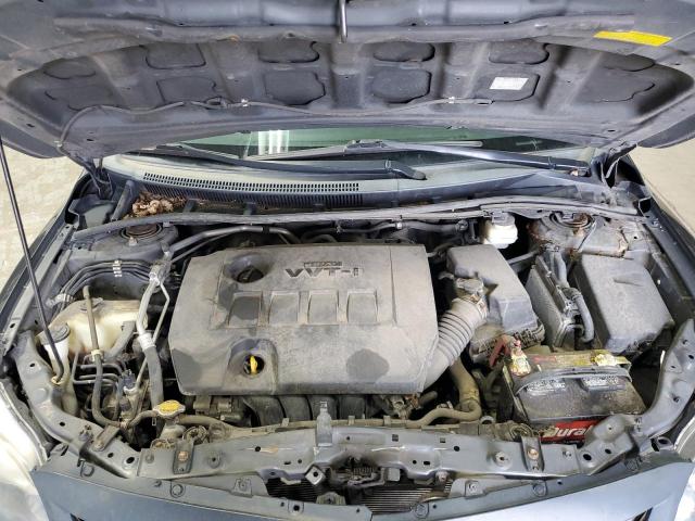 2T1BU4EE2DC074167 - 2013 TOYOTA COROLLA BASE Сұр фото 11