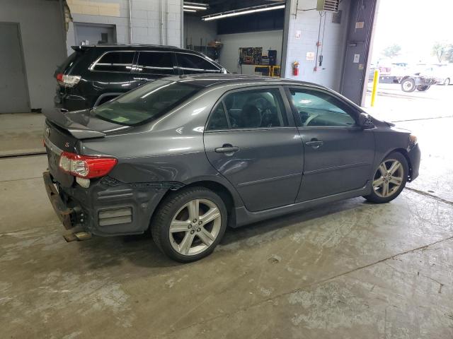 2T1BU4EE2DC074167 - 2013 TOYOTA COROLLA BASE Сұр фото 3