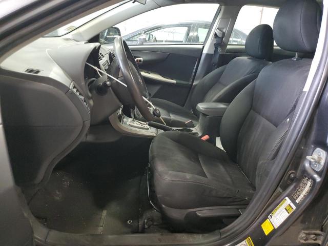 2T1BU4EE2DC074167 - 2013 TOYOTA COROLLA BASE Сұр фото 7