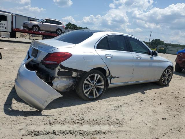 WDDWF4KB6JR387851 - 2018 MERCEDES-BENZ C 300 4MATIC SILVER photo 3