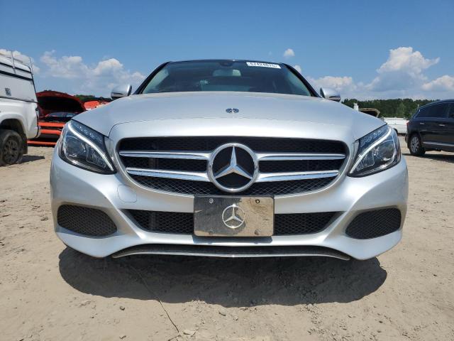 WDDWF4KB6JR387851 - 2018 MERCEDES-BENZ C 300 4MATIC SILVER photo 5