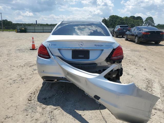 WDDWF4KB6JR387851 - 2018 MERCEDES-BENZ C 300 4MATIC SILVER photo 6