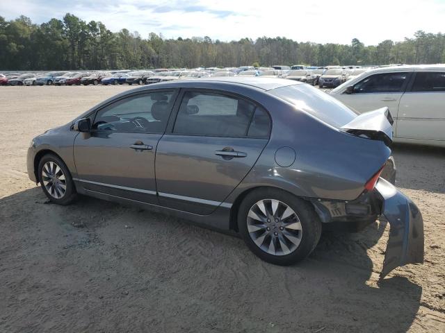 2HGFA16889H354174 - 2009 HONDA CIVIC EX SILVER photo 2