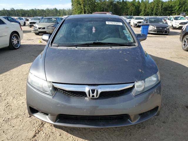 2HGFA16889H354174 - 2009 HONDA CIVIC EX SILVER photo 5