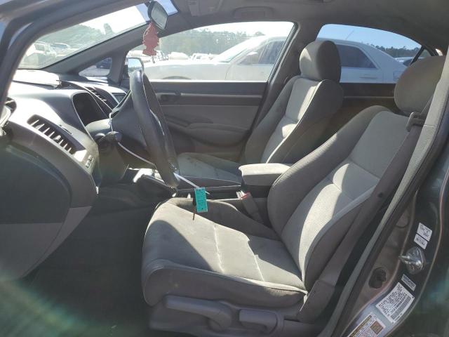 2HGFA16889H354174 - 2009 HONDA CIVIC EX SILVER photo 7