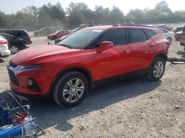 3GNKBGRS4KS653207 - 2019 CHEVROLET BLAZER 2LT RED photo 1