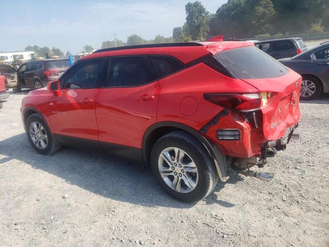 3GNKBGRS4KS653207 - 2019 CHEVROLET BLAZER 2LT RED photo 2