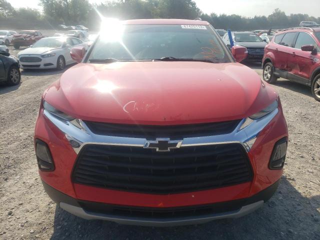 3GNKBGRS4KS653207 - 2019 CHEVROLET BLAZER 2LT RED photo 5