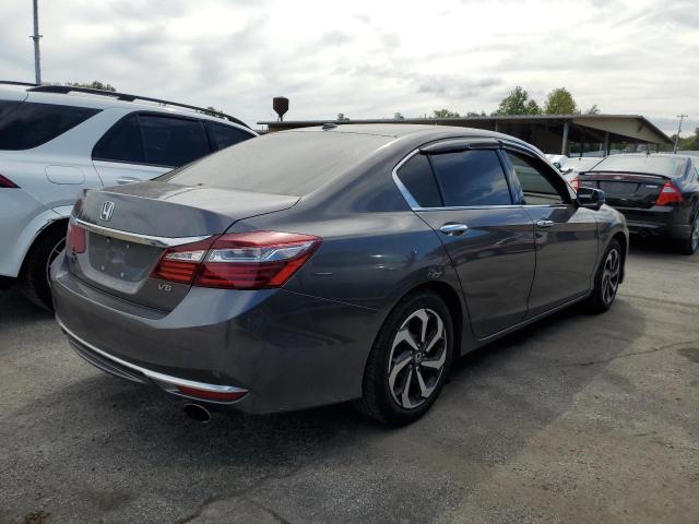 1HGCR3F81HA041228 - 2017 HONDA ACCORD EXL GRAY photo 3