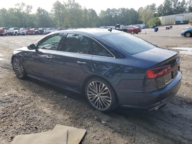 WAUGFAFC5GN010070 - 2016 AUDI A6 PREMIUM PLUS BLUE photo 2