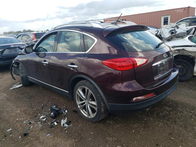 JN1AJ0HR4BM851933 - 2011 INFINITI EX35 BASE 勃艮第红 照片 2