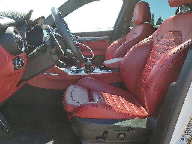 ZASPAKBN9L7C77605 - 2020 ALFA ROMEO STELVIO TI WHITE photo 7
