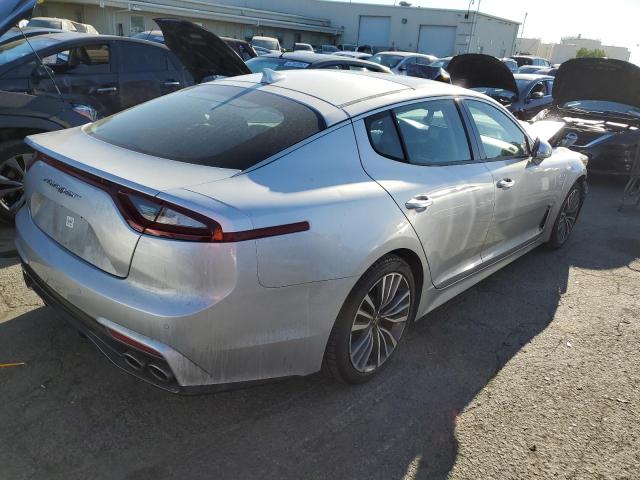 KNAE25LA3J6023219 - 2018 KIA STINGER PREMIUM SILVER photo 3