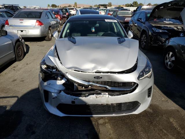 KNAE25LA3J6023219 - 2018 KIA STINGER PREMIUM SILVER photo 5