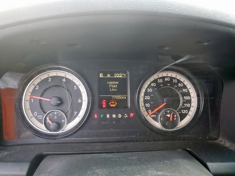 1C6RR6KGXKS545938 - 2019 RAM 1500 CLASS TRADESMAN Noir photo 9