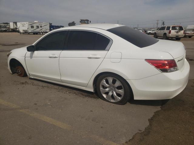 1HGCP26859A044506 - 2009 HONDA ACCORD EXL WHITE photo 2