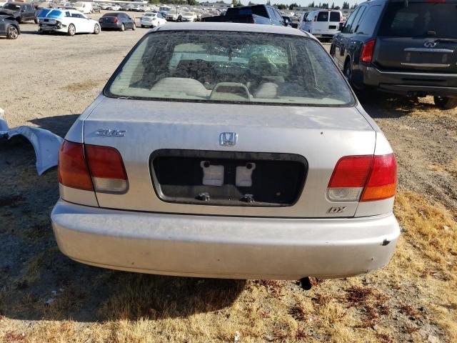 JHMEJ6623WS003677 - 1998 HONDA CIVIC DX SILVER photo 6