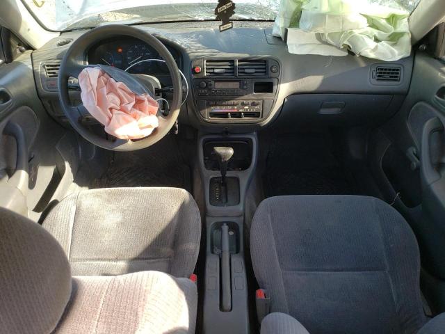 JHMEJ6623WS003677 - 1998 HONDA CIVIC DX SILVER photo 8