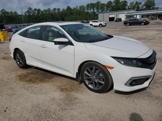 19XFC1F33ME003769 - 2021 HONDA CIVIC EX WHITE photo 4