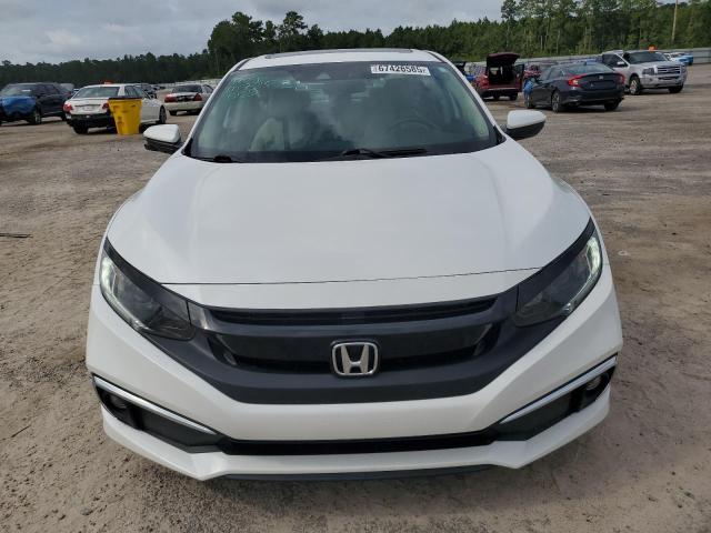 19XFC1F33ME003769 - 2021 HONDA CIVIC EX WHITE photo 5