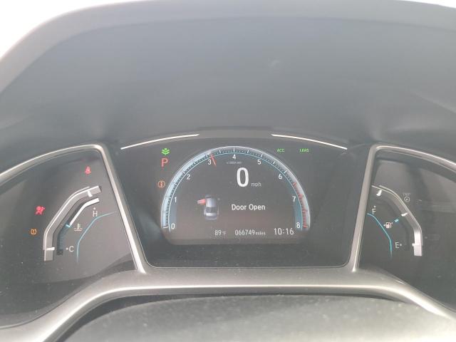 19XFC1F33ME003769 - 2021 HONDA CIVIC EX WHITE photo 9