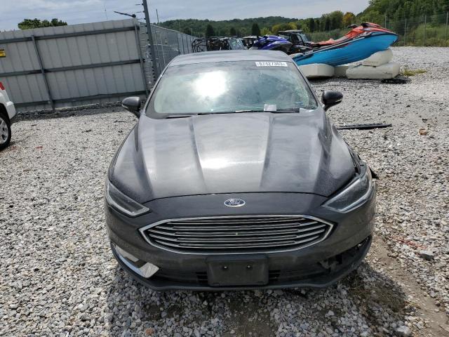 3FA6P0RU7JR132014 - 2018 FORD FUSION TITANIUM/PLATINUM HEV GRAY photo 5