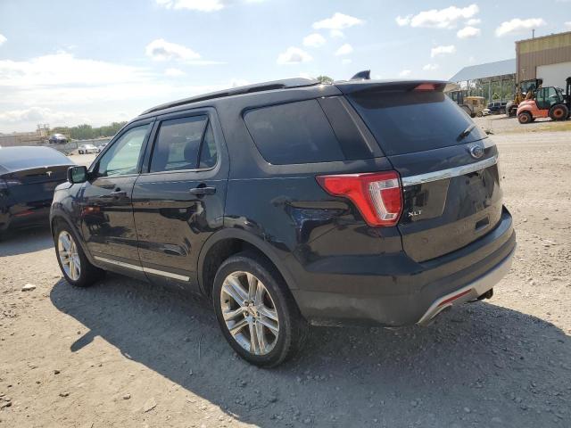 1FM5K8D86GGA63728 - 2016 FORD EXPLORER XLT შავი ფოტო 2