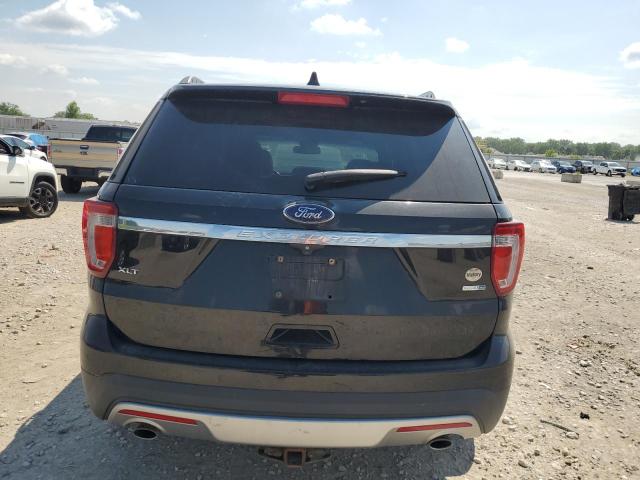 1FM5K8D86GGA63728 - 2016 FORD EXPLORER XLT შავი ფოტო 6