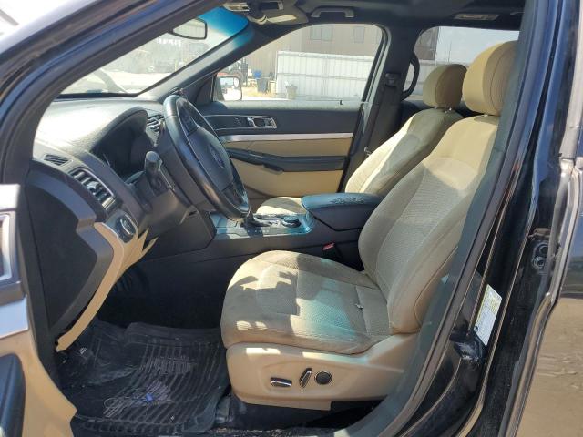 1FM5K8D86GGA63728 - 2016 FORD EXPLORER XLT შავი ფოტო 7
