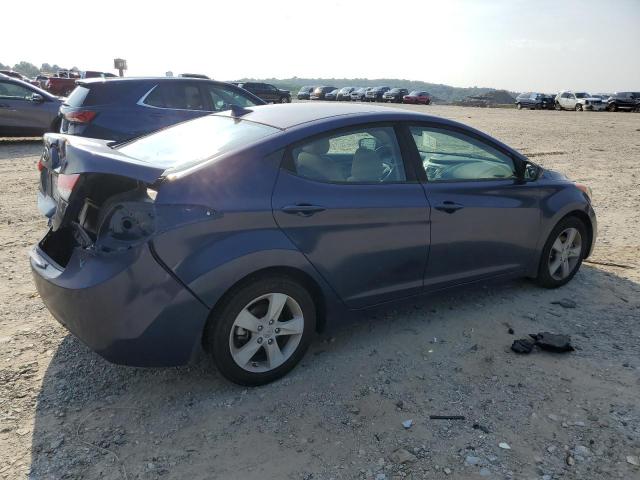 KMHDH4AE6DU870017 - 2013 HYUNDAI ELANTRA GLS BLUE photo 3