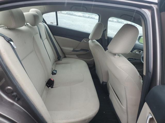 2HGFB2F58DH509999 - 2013 HONDA CIVIC LX 棕色 照片 10