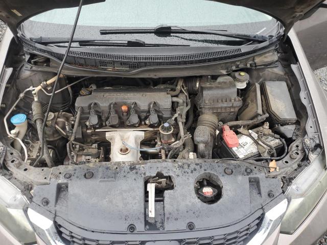 2HGFB2F58DH509999 - 2013 HONDA CIVIC LX 棕色 照片 11