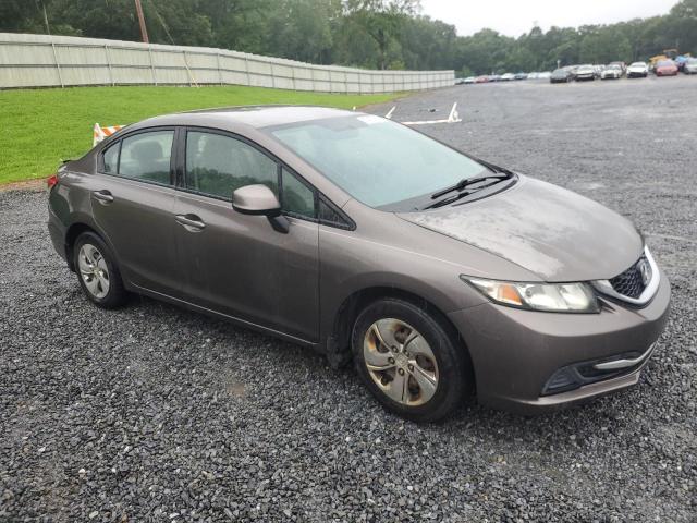 2HGFB2F58DH509999 - 2013 HONDA CIVIC LX 棕色 照片 4