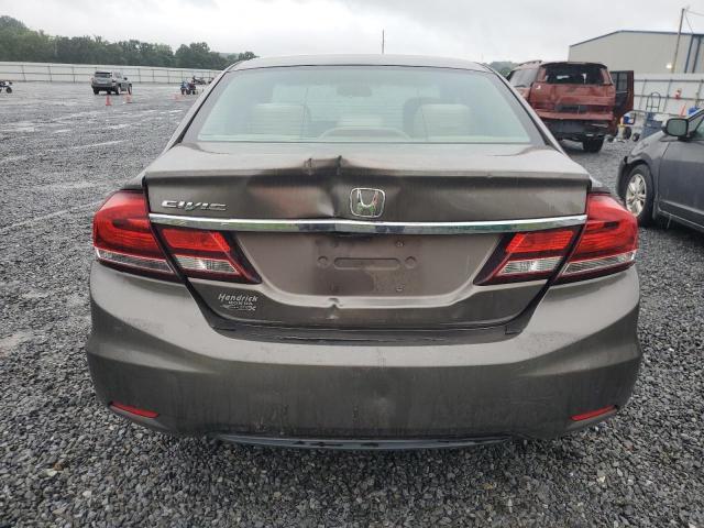 2HGFB2F58DH509999 - 2013 HONDA CIVIC LX 棕色 照片 6