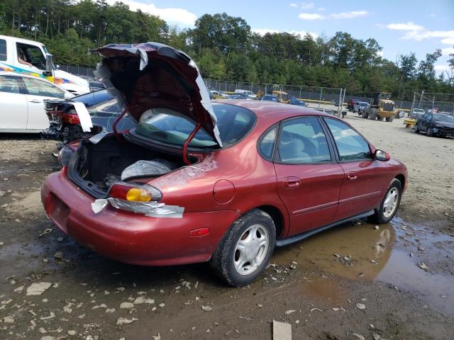 1FALP52U8VG198014 - 1997 FORD TAURUS GL RED photo 3