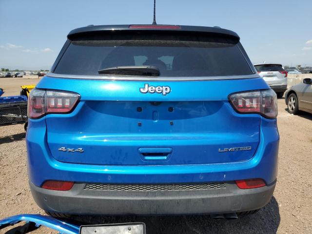 3C4NJDCB0MT506993 - 2021 JEEP COMPASS LIMITED 蓝色 照片 6