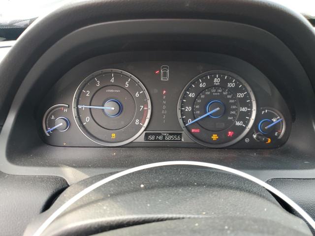 5J6TF2H5XCL010698 - 2012 HONDA CROSSTOUR EXL შავი ფოტო 9